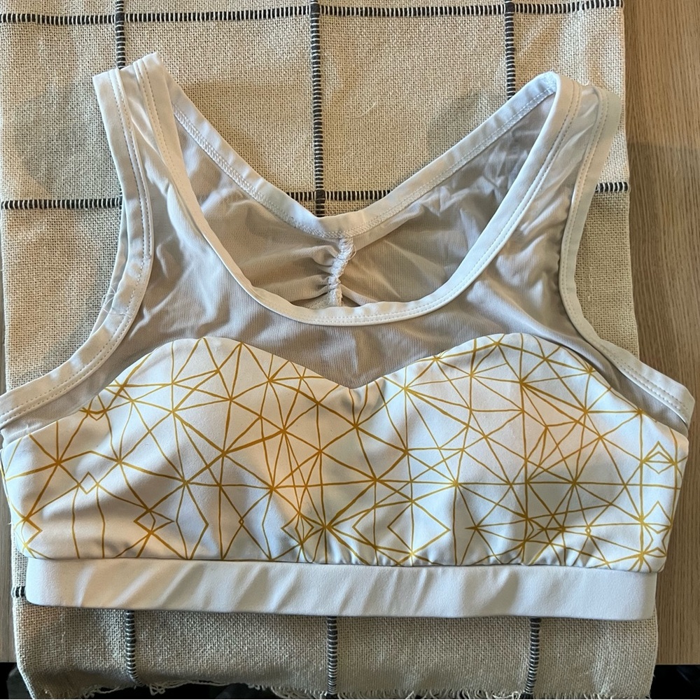 Cleo Harper ✨ gold detail bralette ✨ Small